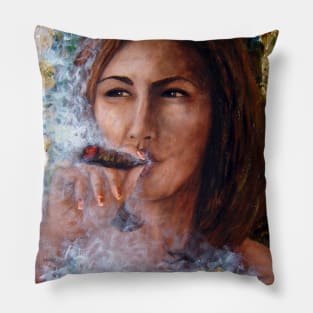 Lounge lady 202 Pillow