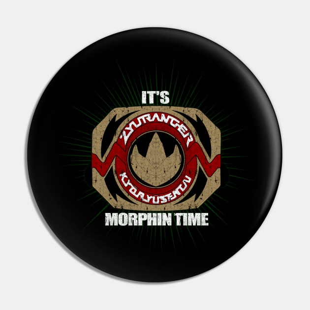 Its Morphin Time (Vintage) Pin by Designsbytopher