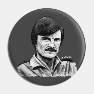 Andrei Tarkovsky Portrait Illustration Pin