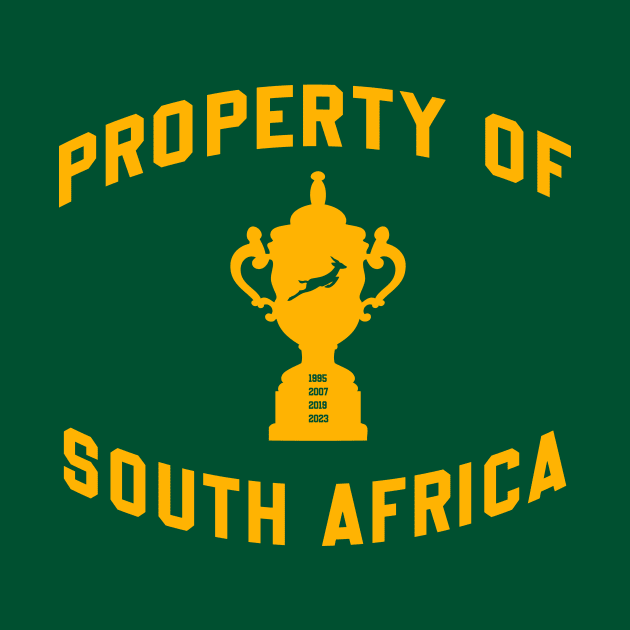 Springboks South Africa Rugby Champions by Helepictor Rugby