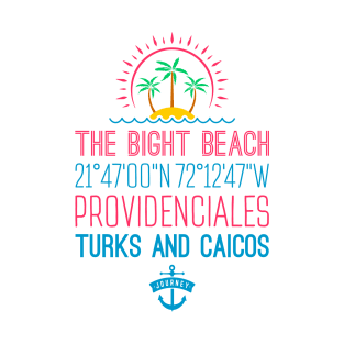 The Bight Beach, Providenciales, Turks and Caicos Islands T-Shirt