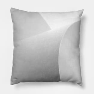 Not obvious. Minimal - black and white 5 Pillow