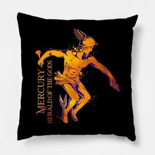 Herald of the gods - Mercury Pillow