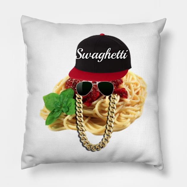 swaghetti Pillow by kelkool