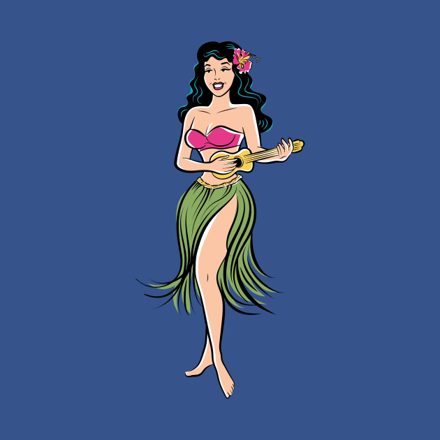 Hula Girl by Benser Creative