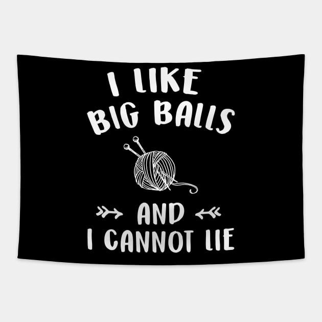 I like big balls and I cannot lie Tapestry by captainmood