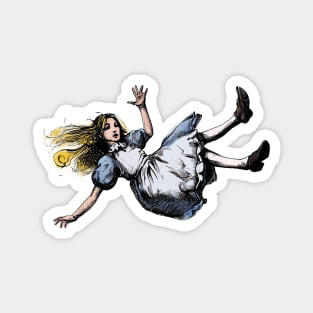 Alice into Wonderland Magnet