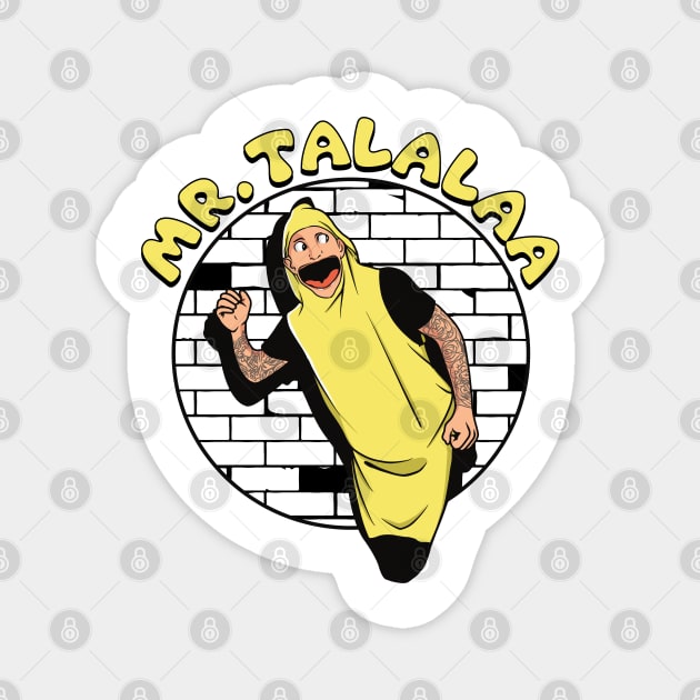 Mr. Talalaa - Banana Character Magnet by MrTalalaa