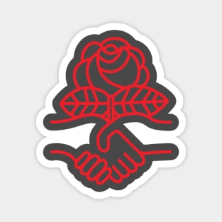 red rose Magnet