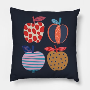 4 Apples Pillow