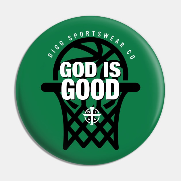 GOD IS GOOD (GREEN & BLACK) Pin by diggapparel