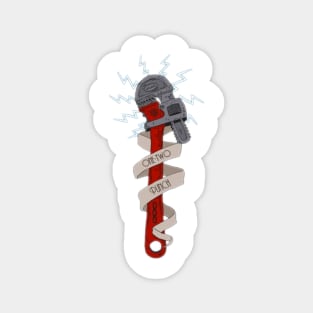 Bioshock All Mighty Wrench Magnet