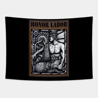 HONOR LABOR DRAWING AND DIGITAL ART Tapestry