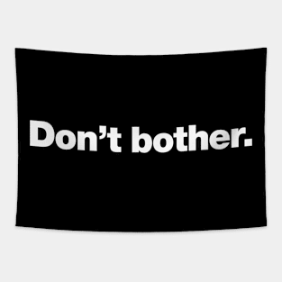 Don't bother. Tapestry