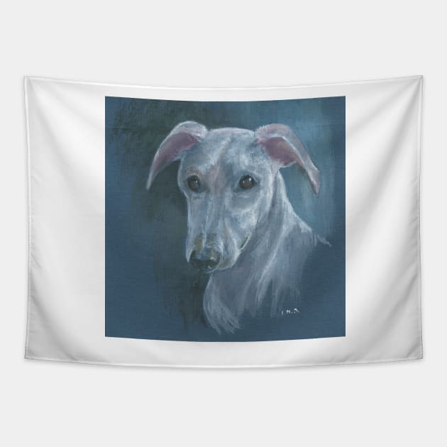 Whippet Tapestry by ingridslatter