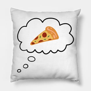 Pizza Thought Bubble Pillow