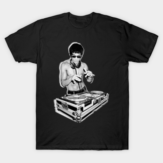 t shirt bruce lee dj tony stark
