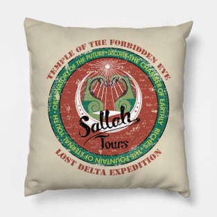 Sallah's Temple Tours Pillow