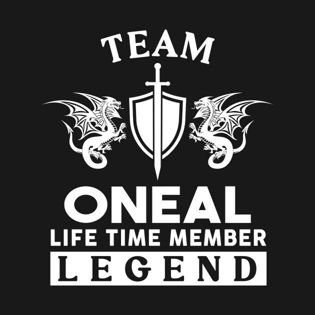 Oneal Name T Shirt - Oneal Life Time Member Legend Gift Item Tee by unendurableslemp118