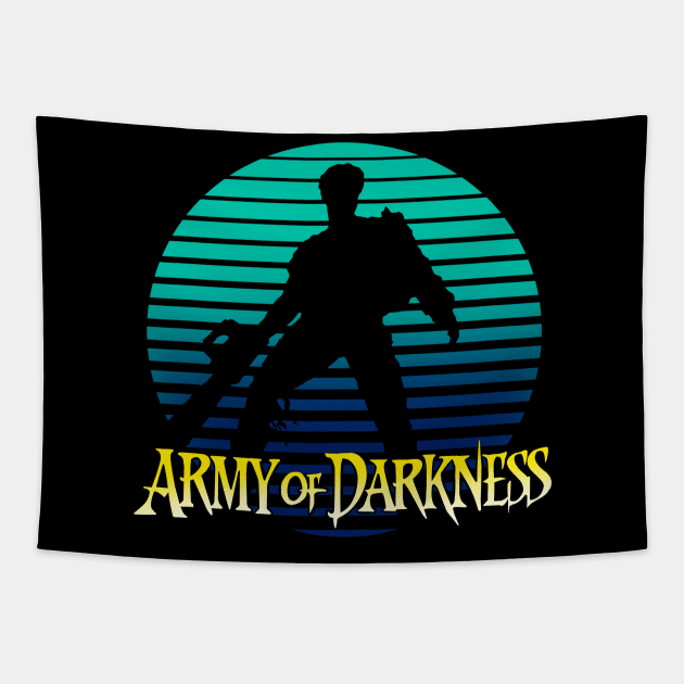 army of darkness Tapestry by Brunocoffee.id