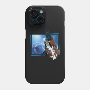 crested eagle Phone Case