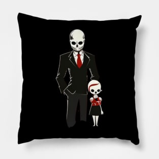 Father's Day elegant skull Pillow