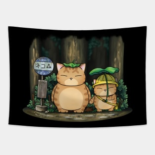 My Neighbor Fat Cat Tapestry