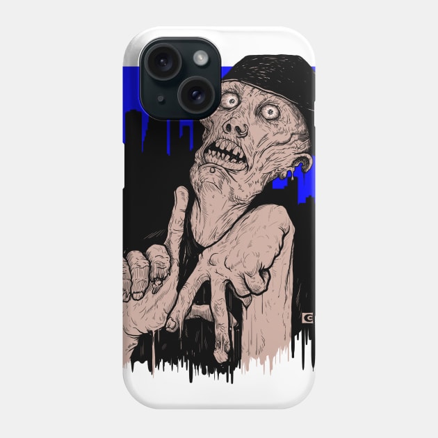 To Live and Zombie in L.A. Phone Case by CALMA