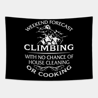 Weekend forecast climbing Tapestry