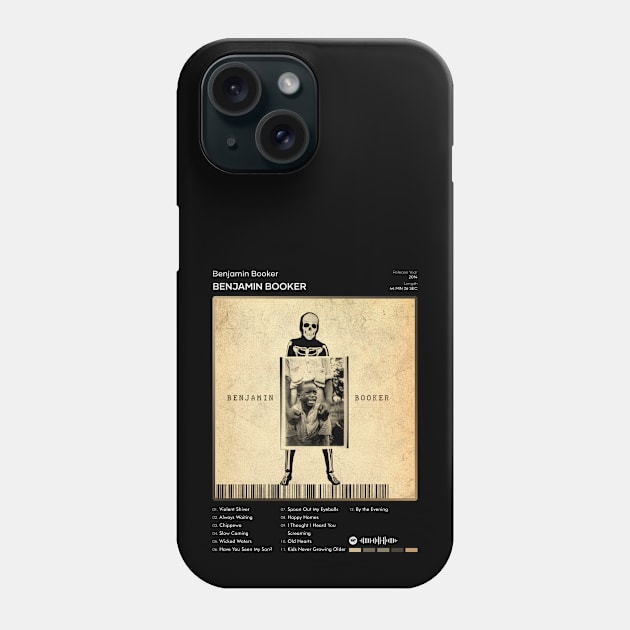 Benjamin Booker - Benjamin Booker Tracklist Album Phone Case by 80sRetro