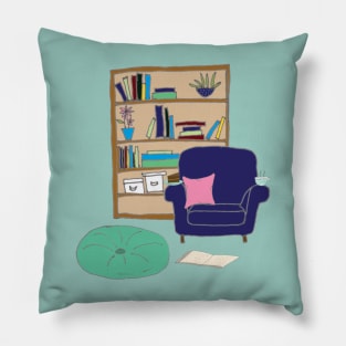 Cozy Up With A Good Book Pillow