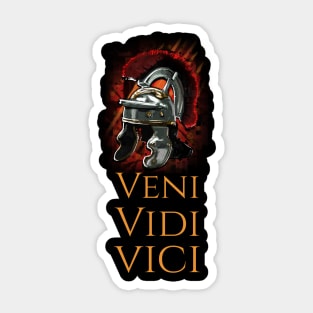 Veni Vidi Vici, I Came, I Saw, I Conquered, Theseus And The Minotaur  Sticker for Sale by xownsend