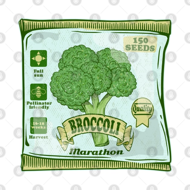 Broccoli seeds by mailboxdisco