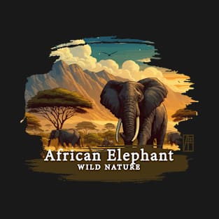 African Elephant - WILD NATURE - ELEPHANT -1 T-Shirt