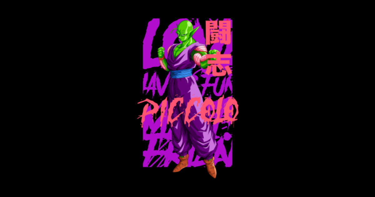 piccolo drip Dragonballsuper Posters and Art Prints TeePublic