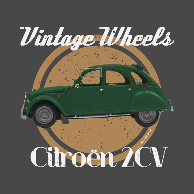 Vintage Wheels - Citroen 2CV by DaJellah