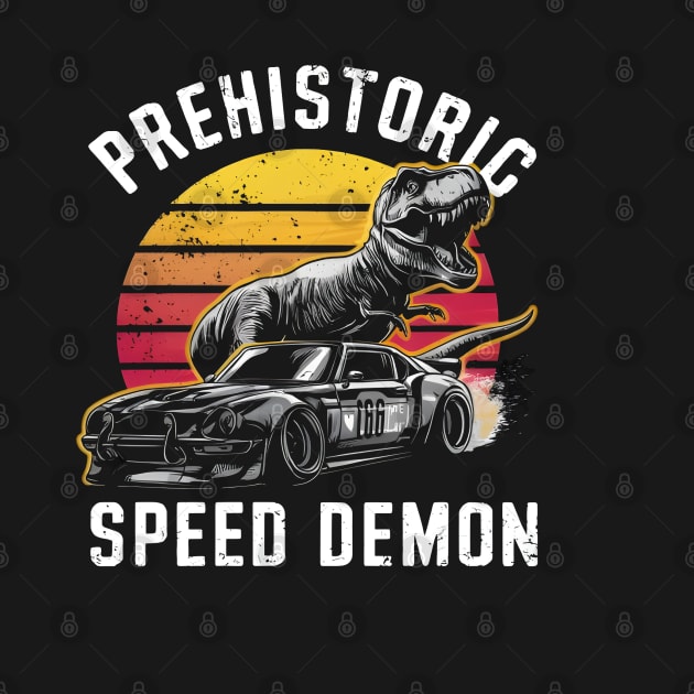 Prehistoric Speed Demon by LENTEE