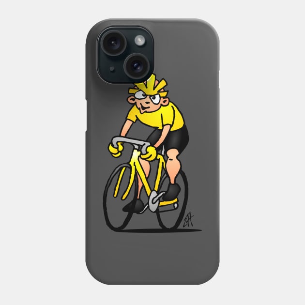 Cyclist - Cycling Phone Case by Cardvibes