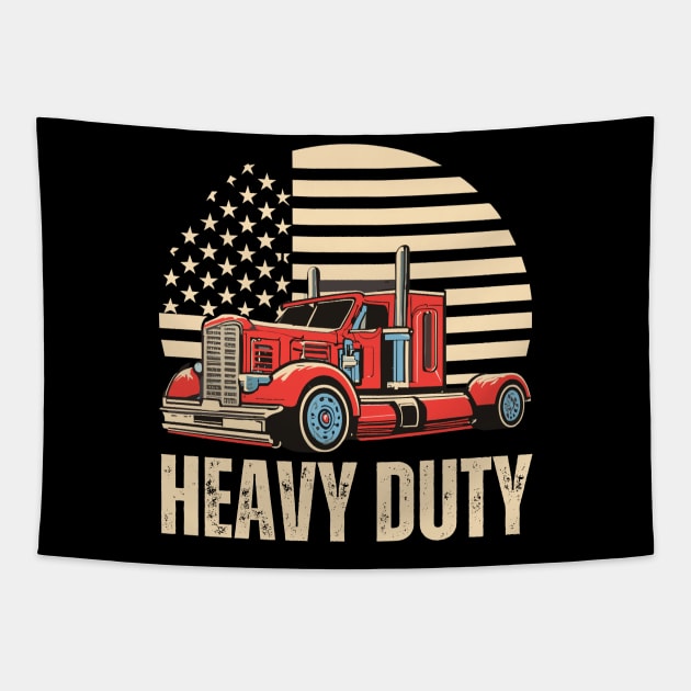 Trucks Tapestry by Jhontee