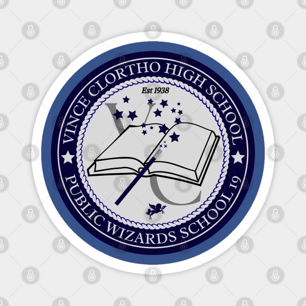 Wizard School Magnet by Spatski