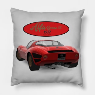 Alfa Romeo 33 1968 Back Pillow