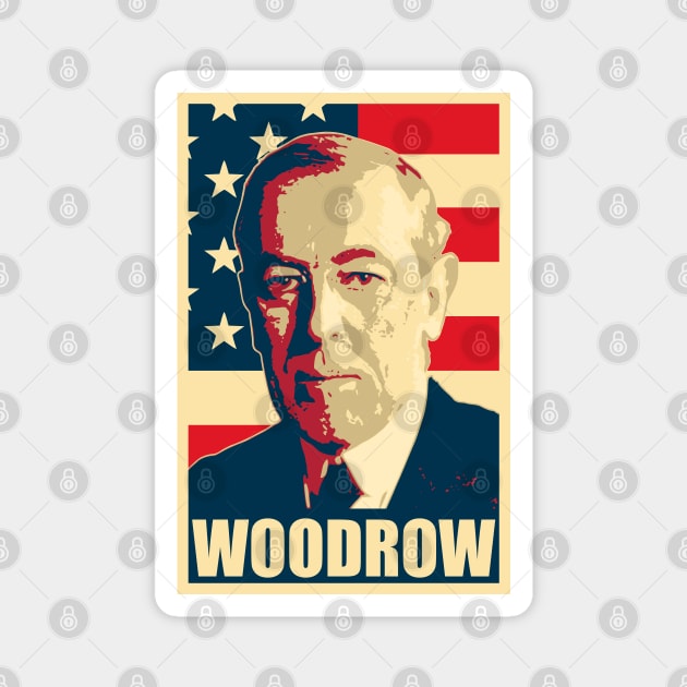 Woodrow Wilson Magnet by Nerd_art