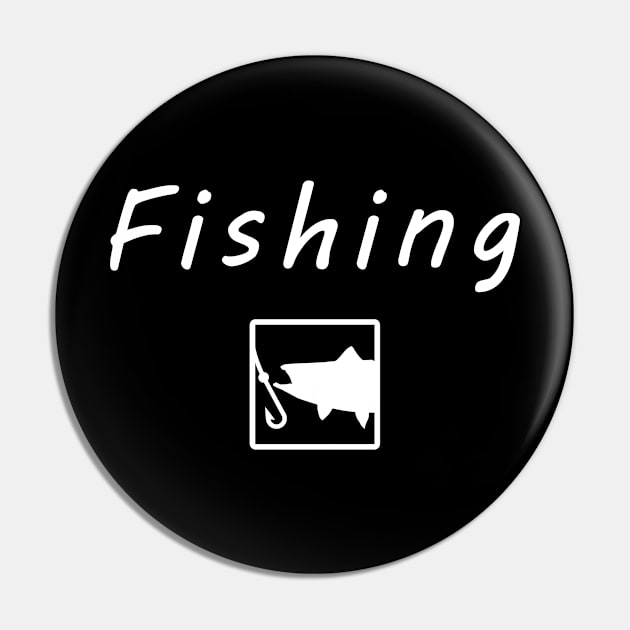 fishing Pin by Mamon