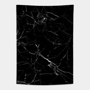 Black and Silver Granite Marble Stone Tapestry