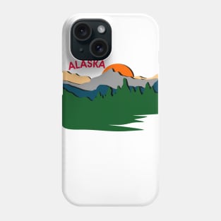 alaska vintage Phone Case