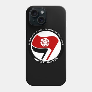 Social Democrats & Democratic Socialists Against Fascism Phone Case