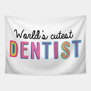 Dentist Gifts | World's cutest Dentist Tapestry