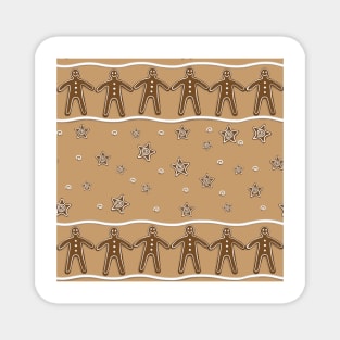 Ginger bread pattern Magnet