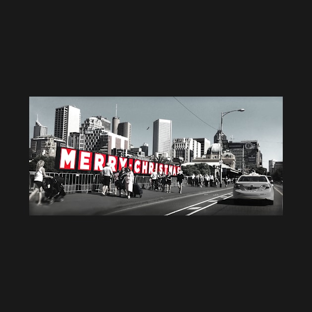 Merry Christmas from Melbourne by rozmcq