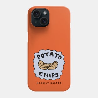 Heavily Salted Potato Chips Phone Case